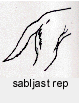 sabljast rep